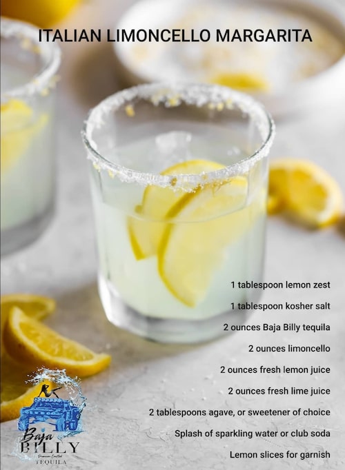 Italian Limoncello Margarita Italian Limoncello Margarita